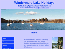 Tablet Screenshot of lakewindermere.net